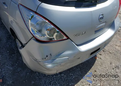 2011 Nissan Versa 1.8S from USA, damaged, VIN 3N1BC1CP1BL416100